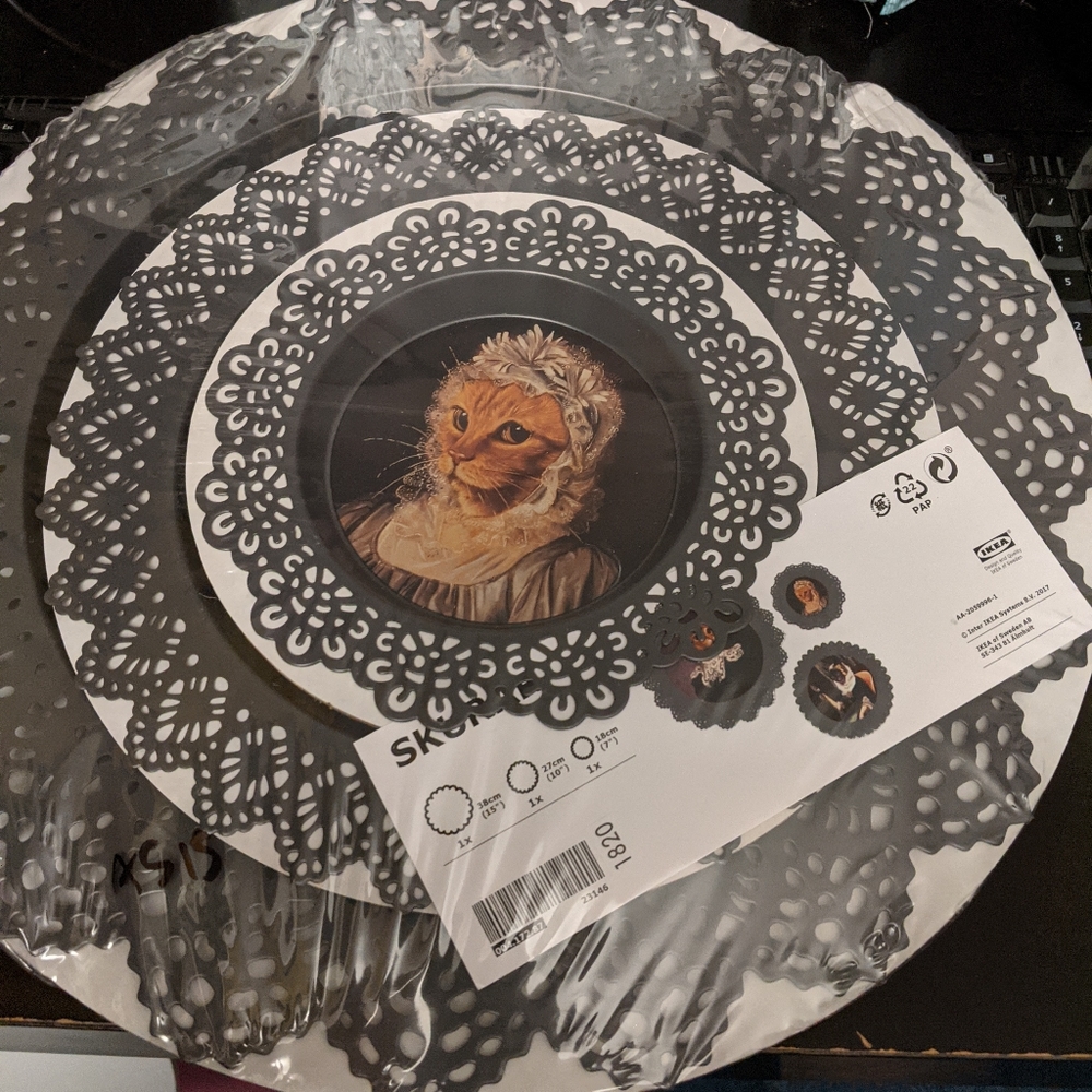 Ikea Skurar Thierry Poncelet cat portraits